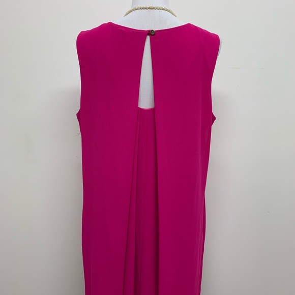 Charlie B Pink Chiffon Dress Size XL - Picture 9 of 13